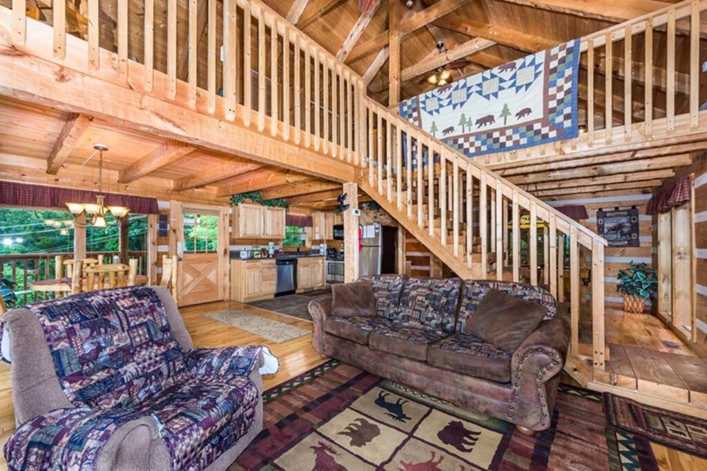 View! Private! Hot Tub,Pool Table,Fireplace,Relax! Sevierville Extérieur photo