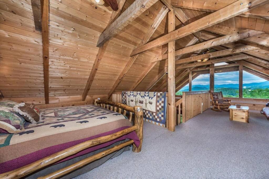 View! Private! Hot Tub,Pool Table,Fireplace,Relax! Sevierville Extérieur photo