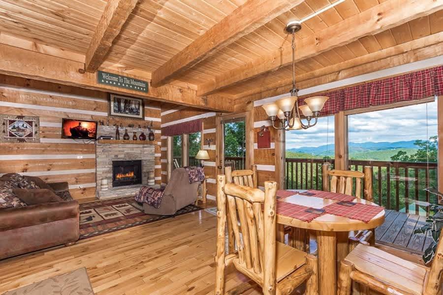View! Private! Hot Tub,Pool Table,Fireplace,Relax! Sevierville Extérieur photo